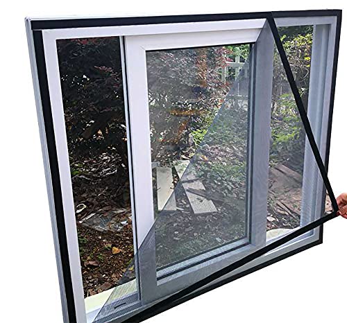 BASHI Reißfestes Fliegengitter für Fenster, effizient, transparent, langlebig, für Katze, praktisches Fliegengitter gegen Mücken von BASHI