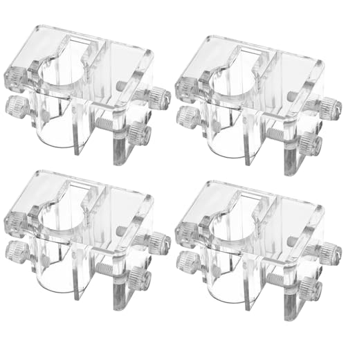 BASTOUR 4 Stück Aquarium Halterung Aquarium Wasserrohr Halter Transparent Rohrschellenhalter Aquarium Rohrhalter Für Halten Schläuchen und Rohren BASTOUR 4 Stück Aquarium Halterung Aquarium Wasserrohr Halter Transparent Rohrschellenhalter Aquarium Rohrhalter Für Halten Schläuchen und Rohren von BASTOUR