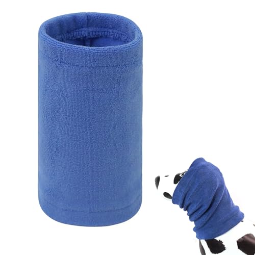 Gehörschutz Hund, lärmschutz für Hunde, Ohrenwärmer, Hund Ohrenschützer, Hundeschal Dog Earmuffs, Kapuzenpullis für Hunde Katzen, Ohrenschutz Gegen Lärm (Blau) von BASTOUR