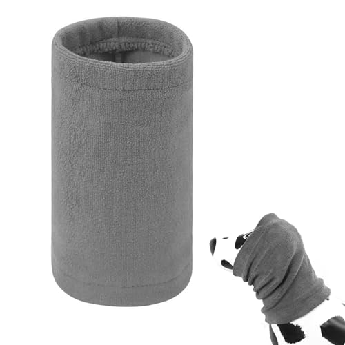 Gehörschutz Hund, lärmschutz für Hunde, Ohrenwärmer, Hund Ohrenschützer, Hundeschal Dog Earmuffs, Kapuzenpullis für Hunde Katzen, Ohrenschutz Gegen Lärm (Grau) von BASTOUR