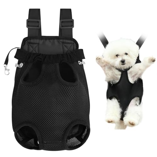 Haustier Rucksack, Leicht Hundetragerucksack für Hunde, Haustier-Vorder- und Rückentrage, Katzentragerucksack, Haustier Tragbar Reisetasche, Legs Out Katzen-Tragetasche, Hunderucksack Katzenrucksack Haustier Rucksack, Leicht Hundetragerucksack für Hunde, Haustier-Vorder- und Rückentrage, Katzentragerucksack, Haustier Tragbar Reisetasche, Legs Out Katzen-Tragetasche, Hunderucksack Katzenrucksack von BASTOUR