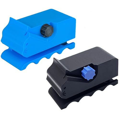 Kartonschneider für Katzenkratzer, Kartonschneider Katze, Kartonschneidemaschine Für Selbstgemachte, 2 Stück Katzenkratzbretter für handgefertigte Katzenbetten und Kartonstreifen (Schwarz+Blau) von BASTOUR