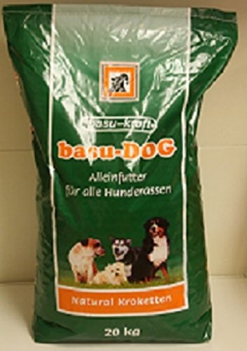 BASU-Dog Naturalkrokette Hundefutter Trockenfutter hochwertiges Alleinfutter 20 kg BASU-Dog Naturalkrokette Hundefutter Trockenfutter hochwertiges Alleinfutter 20 kg von BASU-Dog