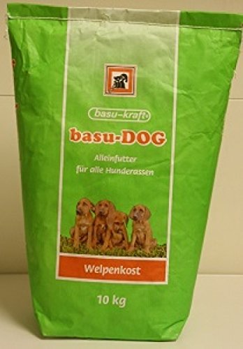 BASU-Dog Welpenkost Hundefutter Trockenfutter hochwertiges Welpenfutter Alleinfutter 10 kg von BASU-Dog