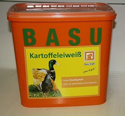 BASU Kartoffeleiweiß Kartoffel-Eiweiß Einzel-Futtermittel Zusatz-Futter, 6 kg von BASU