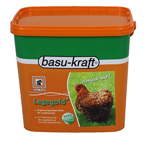 BASU Legegold für Legehennen und anderes Geflügel 4,5 kg - Verbesserung Legeleistung und Zuchtergebnisse von Ewbob