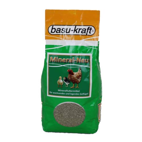 BASU Mineral-Neu 2,5 kg - Ergänzungsfutter für wachsendes und legendes Geflügel von BASU