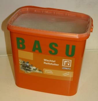 BASU Wachtel-Reifefutter 7 kg - Alleinfutter für Wachteln, Fasane, Perlhühner und Rebhühner von BASU
