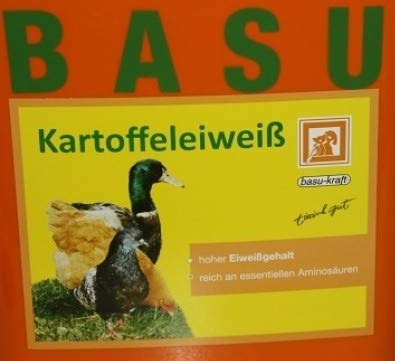 Kartoffeleiweiß Kartoffel-Eiweiß Einzel-Futtermittel Zusatz-Futter, 25 kg von BASU