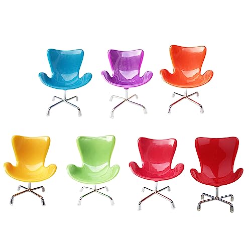BAYORE Stuhlspielzeug Für Rennmaus Zwerghamster Kleine Vögel Ergonomisches Design Niedlicher Rückenlehnenstuhl Perfekte Dekoration Für Käfig Igel Hamsterstuhl Haustier von BAYORE