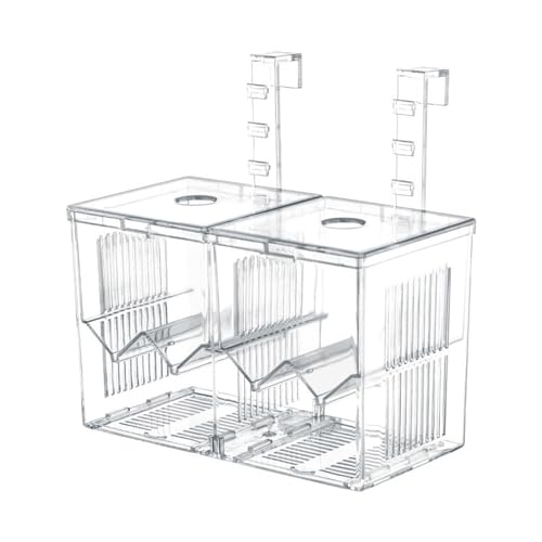 Fishtank Hatchery Inkubator Aquarium Kleine Zuchtbox Klare Züchter Isolations Brutboxen Mit Saugnapf Acryl Fischzuchtbox von BAYORE