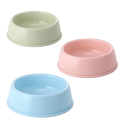 Pet Plastic Plate Proable Bowl Für Dinner Feeder Pet Feeding Bowl Dog Geeignet Für Alle Arten Von Kleinen Haustieren Dura Bowls Für Und Wasser von BAYORE