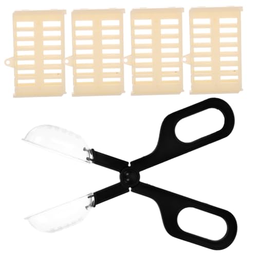 BAZEITFLOW 1 Satz Bienenkönigin Käfig Set Teiliges Imkereizubehör mit Clips Stabiler Kunststoff Sicherer Fanganlage für Bienenzucht Einfach zu Handhaben für Anfänger BAZEITFLOW 1 Satz Bienenkönigin Käfig Set Teiliges Imkereizubehör mit Clips Stabiler Kunststoff Sicherer Fanganlage für Bienenzucht Einfach zu Handhaben für Anfänger von BAZEITFLOW