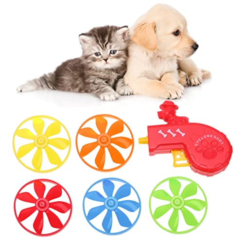 BAZEITFLOW 1 Satz Haustiere Hund jagt Sportspielzeug hundeintelligenz Interactive Toys for Dogs Welpe Quietschendes Hundespielzeug für große Hunde Sportspielzeug für Hunde rot von BAZEITFLOW