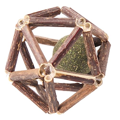 BAZEITFLOW 1 Stück Catnip Spielzeugball für Katzen Zahnpflege und Stressabbau aus Hochwertigem Material Kreatives Design für Gesunde Zähne und Viel Spaß Braun BAZEITFLOW 1 Stück Catnip Spielzeugball für Katzen Zahnpflege und Stressabbau aus Hochwertigem Material Kreatives Design für Gesunde Zähne und Viel Spaß Braun von BAZEITFLOW