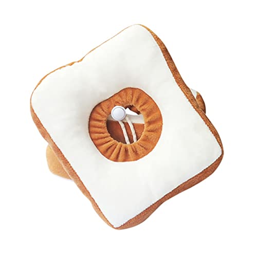 BAZEITFLOW 1 Stück Halsband Weiches Schutzzubehör Donut Erholung Katze Verstellbar Kleine Form Mit Glocke Brot Haustier Halskreis Haustier Halsdekor Kreativer Haustier Halskegel BAZEITFLOW 1 Stück Halsband Weiches Schutzzubehör Donut Erholung Katze Verstellbar Kleine Form Mit Glocke Brot Haustier Halskreis Haustier Halsdekor Kreativer Haustier Halskegel von BAZEITFLOW