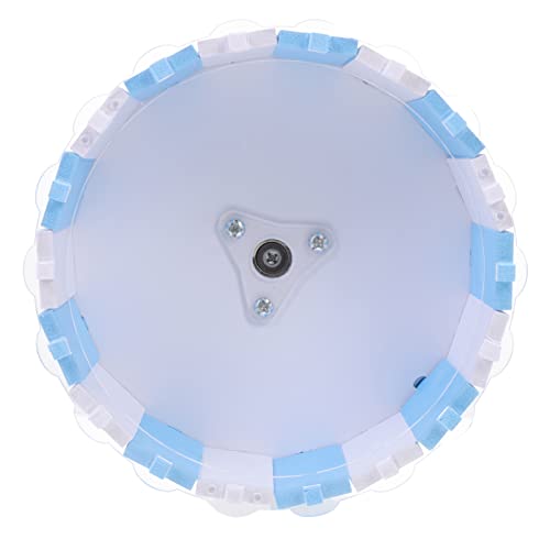 BAZEITFLOW Hamster Laufrad Leise 1Stück Geräuscharmes Hamsterrad für Kleintiere Kompakt und Leicht für Hamster Rennmäuse und Nagetiere von BAZEITFLOW