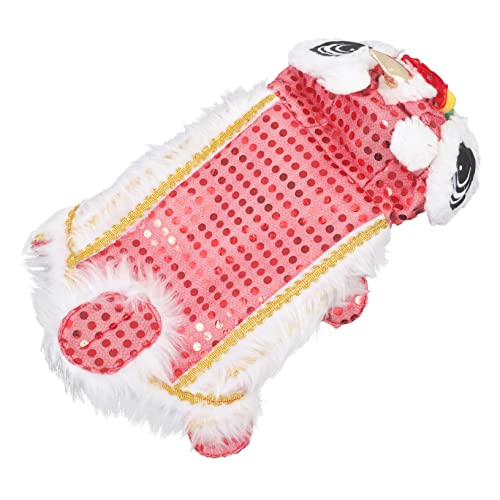 BAZEITFLOW 1 Stück Kleidung für Haustiere Kostüm für Hunde Hündin Dekorationen Dinosaurierkostüm Hundemäntel Dackel tierkostüme faschingskostüme Hund Neujahrskleidung Heimtierbedarf Polyester von BAZEITFLOW