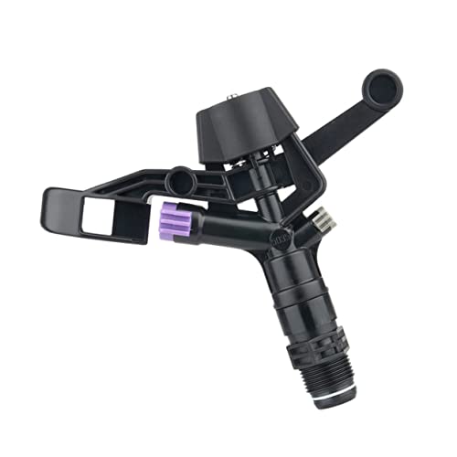 BAZEITFLOW 1 Stück Spritzgerät Ergonomisch Rocker Sprinkler für den Außenbereich handhaben Auto sprühkreide sprühkopf pflanzensprüher Einstellbarer Sprinkler Schlauchzubehör Plastik Violett von BAZEITFLOW