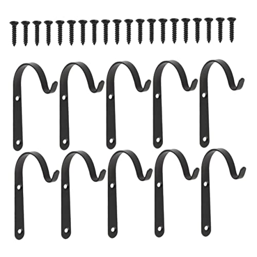 BAZEITFLOW 10 Sätze Hängende Pflanzenhalter Metall mit Stabilen Haken für Blumenampeln Vogelhäuser und Gartenornamente für Zuhause und Garten BAZEITFLOW 10 Sätze Hängende Pflanzenhalter Metall mit Stabilen Haken für Blumenampeln Vogelhäuser und Gartenornamente für Zuhause und Garten von BAZEITFLOW