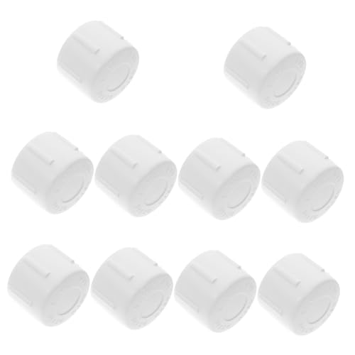 BAZEITFLOW 10 Stück PVC Rohrkappen Schlauch PVC Rohr Endkappen Abfluss Endkappen Pool PVC Armaturen Sprinklerleitungskappen PVC Endkappen PVC Gewindekappen PVC Kappen Pool Pumpen BAZEITFLOW 10 Stück PVC Rohrkappen Schlauch PVC Rohr Endkappen Abfluss Endkappen Pool PVC Armaturen Sprinklerleitungskappen PVC Endkappen PVC Gewindekappen PVC Kappen Pool Pumpen von BAZEITFLOW