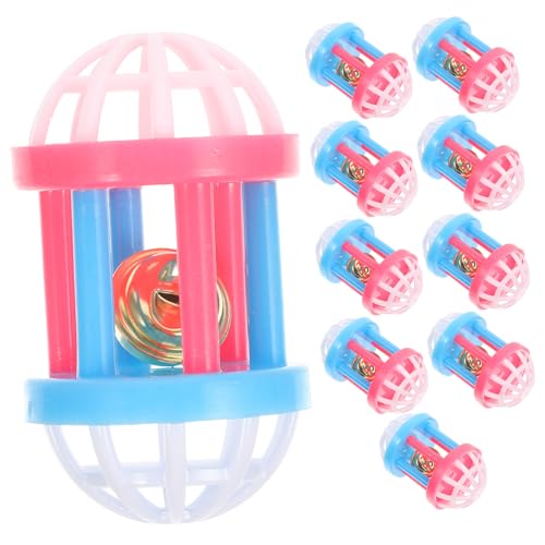 BAZEITFLOW 10 Stück Teiliges Hamster Glockenspiel Langlebige Geräuscherzeugende Kleintier Kugeln für Hamster Meerschweinchen und Kleine Haustiere Sichere Materialqualität für Zufällige Farbe BAZEITFLOW 10 Stück Teiliges Hamster Glockenspiel Langlebige Geräuscherzeugende Kleintier Kugeln für Hamster Meerschweinchen und Kleine Haustiere Sichere Materialqualität für Zufällige Farbe von BAZEITFLOW