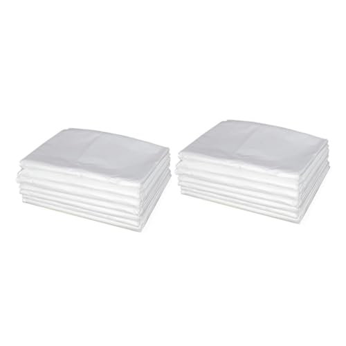 BAZEITFLOW 100 Stück Einweg Kaninchenkäfig Einlagen Transparente PE Kunststoff Käfigfolie Großer Kaninchenstall Liner Hygienische Kleintierunterlage für Meerschweinchen Hamster Igel und von BAZEITFLOW
