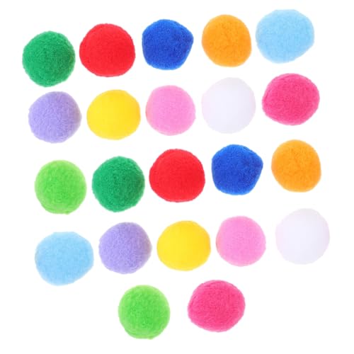 BAZEITFLOW 100Stücke Bunte Pompons Flauschige Bälle für DIY Bastelprojekte Kreative Dekorationen und für Girlanden und Schulprojekte BAZEITFLOW 100Stücke Bunte Pompons Flauschige Bälle für DIY Bastelprojekte Kreative Dekorationen und für Girlanden und Schulprojekte von BAZEITFLOW