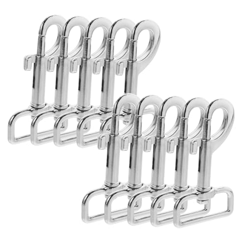 BAZEITFLOW 10Stücke Leinenverschlüsse aus Hochwertige Snap Haken für Pet Leinenzubehör Clips für Zuverlässige Befestigung und Einfache Handhabung BAZEITFLOW 10Stücke Leinenverschlüsse aus Hochwertige Snap Haken für Pet Leinenzubehör Clips für Zuverlässige Befestigung und Einfache Handhabung von BAZEITFLOW