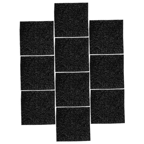 BAZEITFLOW 10stücke Aktivkohle Katzenstreu Filter Geruchsfilter Für Katzenklo Austauschbare Litter Box Pads Für Saubere Luft Und Weniger Gerüche von BAZEITFLOW