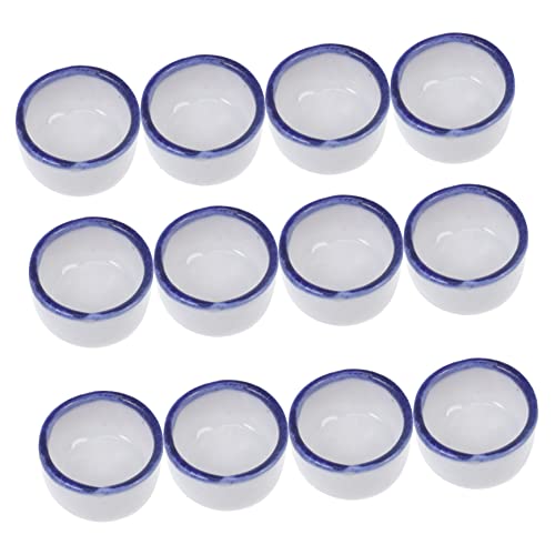 BAZEITFLOW 12St Becken tierfutterbehälter pet Supplies Schildkrötenpanzer Spinnenschüssel für Haustiere laufstall Lebensmittel kleine -Trinknäpfe Mini-Keramiknapf für Haustiere BAZEITFLOW 12St Becken tierfutterbehälter pet Supplies Schildkrötenpanzer Spinnenschüssel für Haustiere laufstall Lebensmittel kleine -Trinknäpfe Mini-Keramiknapf für Haustiere von BAZEITFLOW
