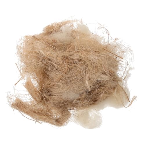 BAZEITFLOW Nistmaterial Für Vögel Und Kleintiere Einstreumaterial Aus Naturfaser Geeignet Für Papageien Hamster Meerschweinchen Und Andere Kleine Tiere Für Nestbau Bettmaterial BAZEITFLOW Nistmaterial Für Vögel Und Kleintiere Einstreumaterial Aus Naturfaser Geeignet Für Papageien Hamster Meerschweinchen Und Andere Kleine Tiere Für Nestbau Bettmaterial von BAZEITFLOW