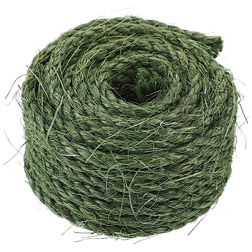 BAZEITFLOW 1rolle Sisal Seil Für Katzen Kratzbaum Natürliche Sisal Schnur Zur Reparatur Und Von Katzenkratzmöbeln Langlebig Und Robust Für Katzenliebhaber BAZEITFLOW 1rolle Sisal Seil Für Katzen Kratzbaum Natürliche Sisal Schnur Zur Reparatur Und Von Katzenkratzmöbeln Langlebig Und Robust Für Katzenliebhaber von BAZEITFLOW