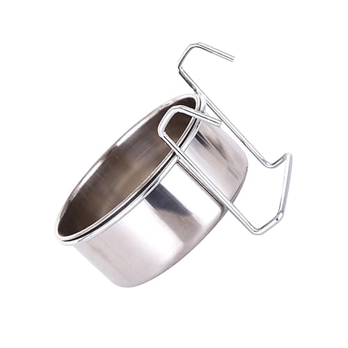 BAZEITFLOW 1satz Edelstahl Pet Bowl Mit Hängemontage Rutschfester Futternapf Für Hunde Und Katzen Lebensmittelecht Einfach Zu Reinigen Für Zuhause Und Unterwegs von BAZEITFLOW