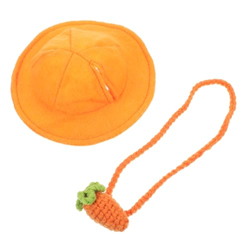 BAZEITFLOW 1satz Niedlichem Hasen-Hut Und Karotten-Tasche Für Haustiere Modisches Kostümzubehör Für Kleine Kaninchen Und Haustiere Atmungsaktives Material Für Osterfeiern Und Tierfotos BAZEITFLOW 1satz Niedlichem Hasen-Hut Und Karotten-Tasche Für Haustiere Modisches Kostümzubehör Für Kleine Kaninchen Und Haustiere Atmungsaktives Material Für Osterfeiern Und Tierfotos von BAZEITFLOW