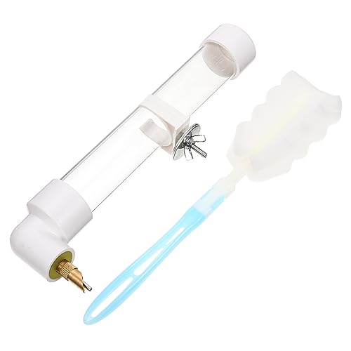 BAZEITFLOW 1Satz Vogeltränke Wasserspender für Kleine und Mittlere Haustiere Wasserbehälter Spritzsicher und Langlebig für Tauben und Andere Weiß BAZEITFLOW 1Satz Vogeltränke Wasserspender für Kleine und Mittlere Haustiere Wasserbehälter Spritzsicher und Langlebig für Tauben und Andere Weiß von BAZEITFLOW