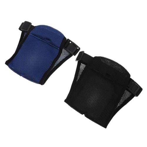 BAZEITFLOW 2 Stück Atmungsaktive Waschbare Hundehose für Hündinnen Verstellbare Schutzhose mit Austauschbaren Einlagen Wiederverwendbare Pet Sanitary Pants Komfortabel für Läufige Hunde von BAZEITFLOW