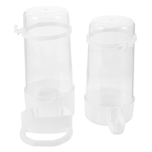 BAZEITFLOW 2 Stück Automatischer Vogelfutterspender für Käfig Großer Kapazität Futter und Wasserspender aus Langlebigem Geeignet als Wasserspender Wellensittiche und Papageien Zeitsparend BAZEITFLOW 2 Stück Automatischer Vogelfutterspender für Käfig Großer Kapazität Futter und Wasserspender aus Langlebigem Geeignet als Wasserspender Wellensittiche und Papageien Zeitsparend von BAZEITFLOW