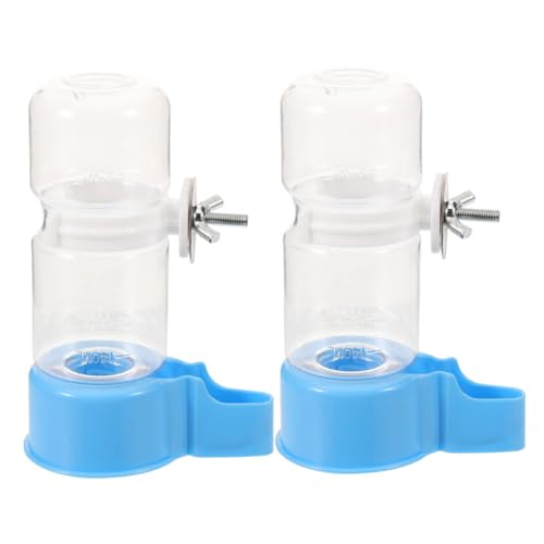 BAZEITFLOW 2 Stück Automatischer Vogeltränke Wasserspender für Käfig Teiliges Langlebig und Sicher für Papageien und Kleine Vögel Einfache Installation Kontinuierliche Wasserversorgung von BAZEITFLOW