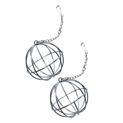 BAZEITFLOW 2 Stück Edelstahl Grasspender Kugeln zum Aufhängen Futterhalter für Kaninchen Meerschweinchen Chinchillas Interaktives Grasball Zubehör für Käfigfütterung und Bewegung BAZEITFLOW 2 Stück Edelstahl Grasspender Kugeln zum Aufhängen Futterhalter für Kaninchen Meerschweinchen Chinchillas Interaktives Grasball Zubehör für Käfigfütterung und Bewegung von BAZEITFLOW