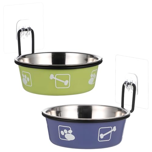 BAZEITFLOW 2 Stück Edelstahl Wandmontierte Katzenfutternäpfe Hängend Erhöht Rutschfestes Katzen Trink Futternapf Für Sauberes Füttern Und Platzsparende Haustierfütterung BAZEITFLOW 2 Stück Edelstahl Wandmontierte Katzenfutternäpfe Hängend Erhöht Rutschfestes Katzen Trink Futternapf Für Sauberes Füttern Und Platzsparende Haustierfütterung von BAZEITFLOW