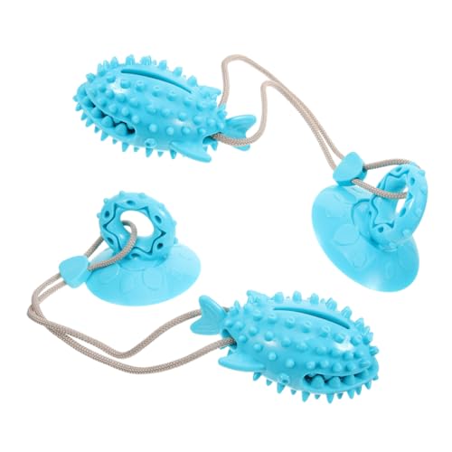 BAZEITFLOW 2 Stück Hundespielzeug Spielzeughund Zahnpasta für Hunde Welpe hundezubehör interaktives katzenfutter Schlepperspielzeug für Hunde Leckerli-Spender für Haustiere Blue BAZEITFLOW 2 Stück Hundespielzeug Spielzeughund Zahnpasta für Hunde Welpe hundezubehör interaktives katzenfutter Schlepperspielzeug für Hunde Leckerli-Spender für Haustiere Blue von BAZEITFLOW