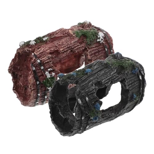 BAZEITFLOW 2 Stück Resin Aquarium Deko Bruchfass Höhle Fisch Versteck Sicher Langlebig für Betta Kleine Fische Fisch Aquarium Landschaftsbau Zubehör BAZEITFLOW 2 Stück Resin Aquarium Deko Bruchfass Höhle Fisch Versteck Sicher Langlebig für Betta Kleine Fische Fisch Aquarium Landschaftsbau Zubehör von BAZEITFLOW