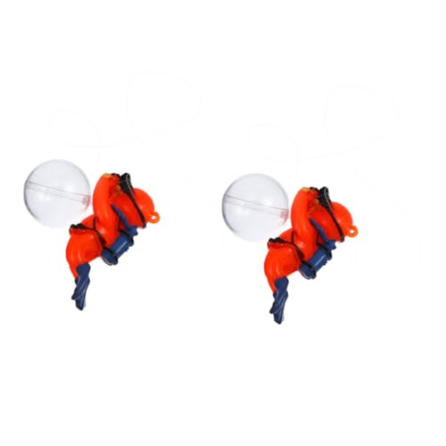 BAZEITFLOW 2 Stück Schwimmende Taucher Aquarium Dekoration PVC Sicher Fische Aktivierendes Zubehör Für Aquarien Fischbecken von BAZEITFLOW