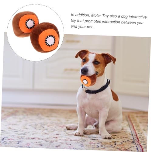 BAZEITFLOW 2 Stück Teiliges Hundespielzeug Plüsch Kiwi mit Quietschfunktion Interaktives Kauspielzeug zur Zahnpflege und Stressabbau Robustes Cartoon Design für Welpen und Kleine Hunde BAZEITFLOW 2 Stück Teiliges Hundespielzeug Plüsch Kiwi mit Quietschfunktion Interaktives Kauspielzeug zur Zahnpflege und Stressabbau Robustes Cartoon Design für Welpen und Kleine Hunde von BAZEITFLOW