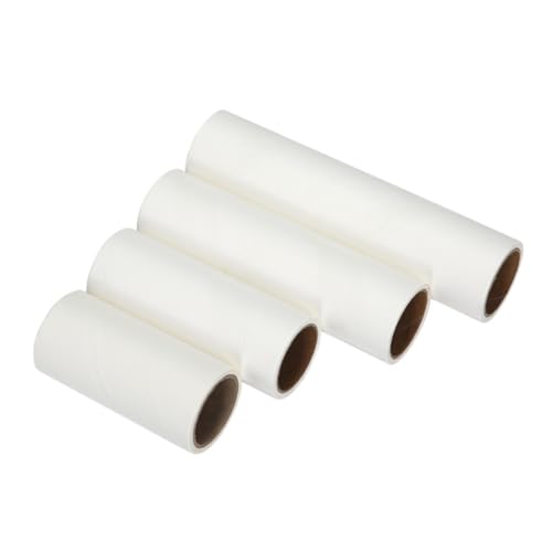 BAZEITFLOW 2 Stück Teiliges Klebepapier mit Abreißbaren Blättern Stark Haftendes Reinigungstape für Fusselroller Tierhaarentfernendes Klebeband mit Obliquem Abreißdesign Langlebig und von BAZEITFLOW