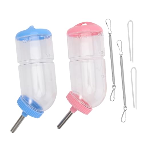 BAZEITFLOW 2 Stück Teiliges Kleintier Trinkflaschen Auslaufsichere Wasserflasche mit Roll Ventil Geeignet für Kaninchen Meerschweinchen Hamster und Chinchillas Einfach zu Zufällige Farbe BAZEITFLOW 2 Stück Teiliges Kleintier Trinkflaschen Auslaufsichere Wasserflasche mit Roll Ventil Geeignet für Kaninchen Meerschweinchen Hamster und Chinchillas Einfach zu Zufällige Farbe von BAZEITFLOW