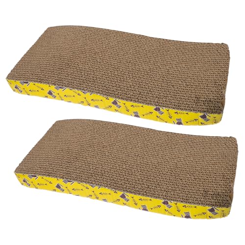 BAZEITFLOW 2 Stücke Pads Scratcher Bequem Kätzchen Boden Kratzen Tragen Beständig Haushalt Boards Scratch Katze BAZEITFLOW 2 Stücke Pads Scratcher Bequem Kätzchen Boden Kratzen Tragen Beständig Haushalt Boards Scratch Katze von BAZEITFLOW