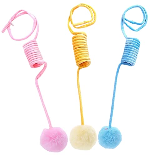 BAZEITFLOW 3 Stück Katzen Pack Plüsch Ball mit Saugfuß für Interaktive Beschäftigung und Spaß für Kätzchen und Katzen im Innenbereich BAZEITFLOW 3 Stück Katzen Pack Plüsch Ball mit Saugfuß für Interaktive Beschäftigung und Spaß für Kätzchen und Katzen im Innenbereich von BAZEITFLOW