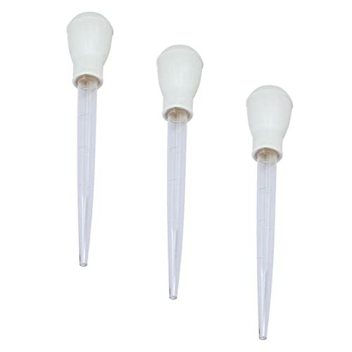 BAZEITFLOW 3 Stück Tropfenwasserwechsler Reiniger Korallenfutterpipette Aquarium-Tropfpipette Fisch Aquarium-Reinigungstropfer Aquarienreinigungspipette KOT verschiebende Pipette Plastik Weiß BAZEITFLOW 3 Stück Tropfenwasserwechsler Reiniger Korallenfutterpipette Aquarium-Tropfpipette Fisch Aquarium-Reinigungstropfer Aquarienreinigungspipette KOT verschiebende Pipette Plastik Weiß von BAZEITFLOW